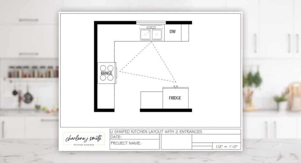 Kitchen Layout Drawings [Free Download] - Charlene J Smith Interior ...